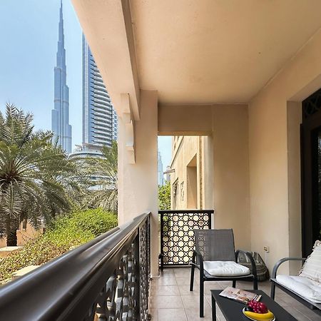 迪拜Trophy 2Br Aladdin Estate W Burj Khalifa View公寓 外观 照片