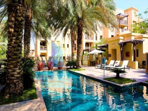 迪拜Trophy 2Br Aladdin Estate W Burj Khalifa View公寓 外观 照片