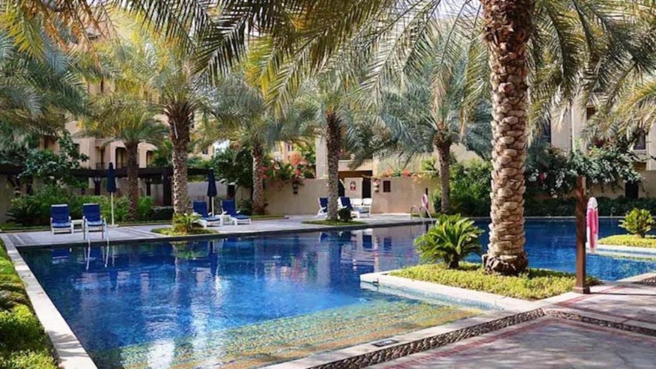 迪拜Trophy 2Br Aladdin Estate W Burj Khalifa View公寓 外观 照片