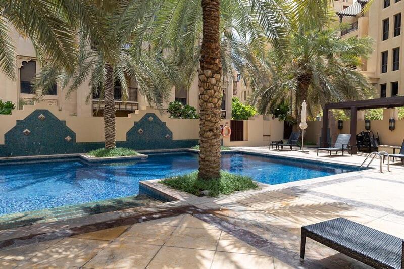 迪拜Trophy 2Br Aladdin Estate W Burj Khalifa View公寓 外观 照片