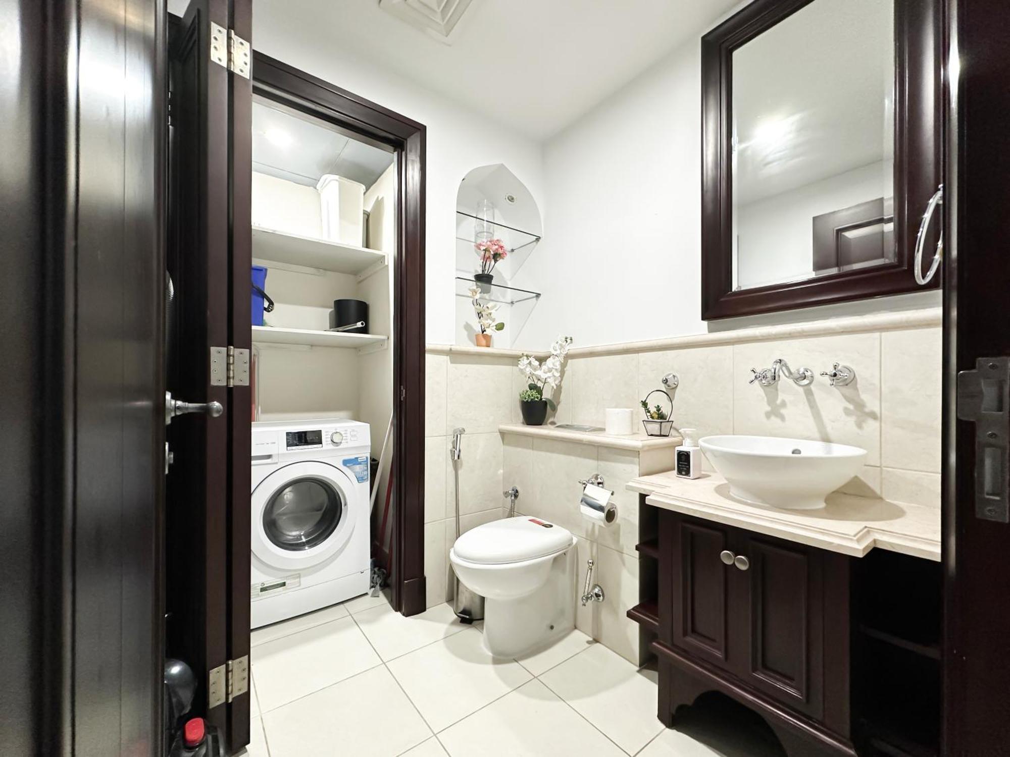 迪拜Trophy 2Br Aladdin Estate W Burj Khalifa View公寓 外观 照片