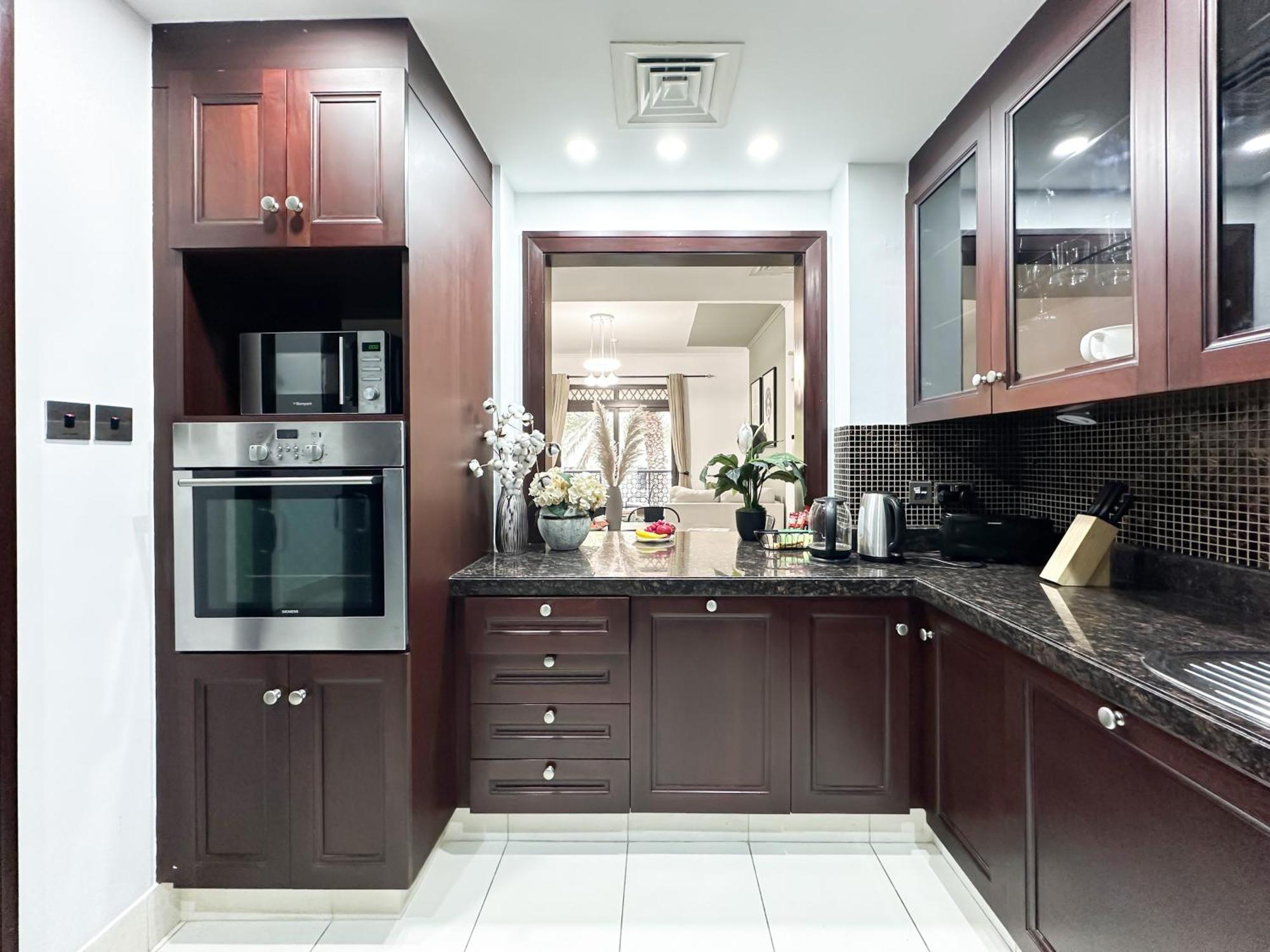 迪拜Trophy 2Br Aladdin Estate W Burj Khalifa View公寓 外观 照片